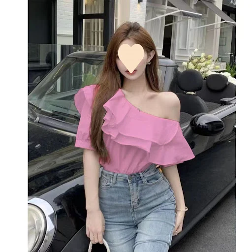 Title 6, Womens fashionable elegant lady chiffon top. E...