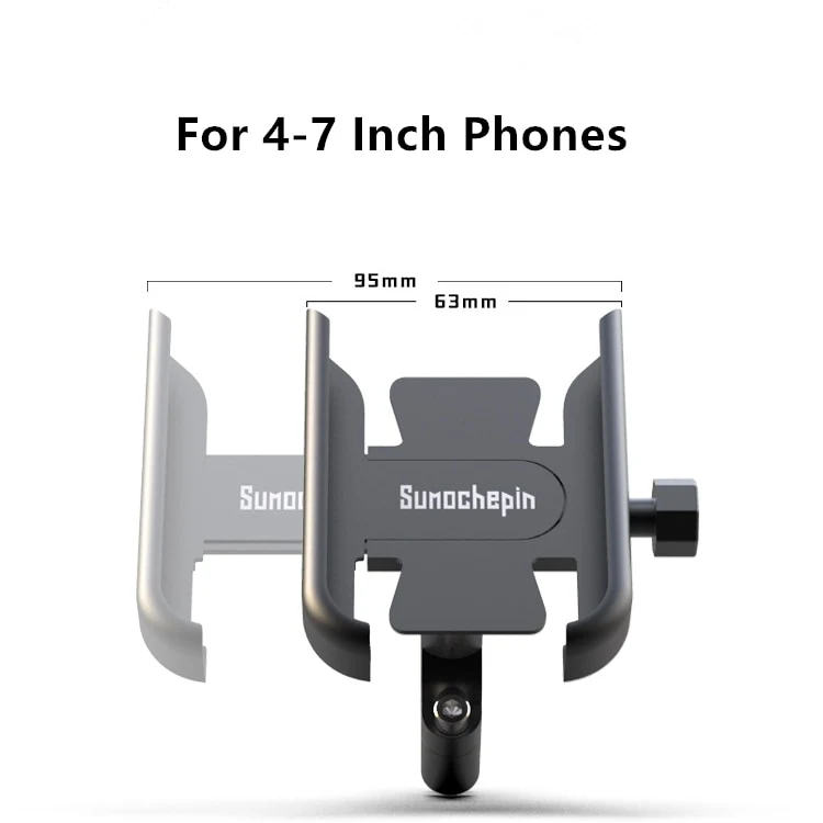 Title 4, Suporte para celular para bicicleta Fixação seg...