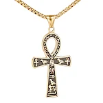 Hip Hop Persönlichkeits Kreuz Anhänger für Herren. Modischer Herrenschmuck, der deinen Streetstyle unterstreicht und dich zum Blickfang macht. Ein Statement-Piece. — foto 3