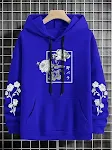 Moletom Casual com Estampa de Rosas Nova Coleção. Conforto e estilo para o dia a dia. Perfeito para um visual moderno e feminino. — foto 6