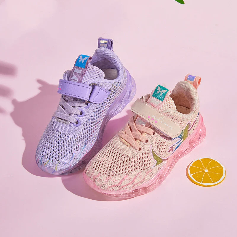 Girls' Sneakers Cute Cartoon Fashion Children's Shoes, comfortable and stylish footwear for little girls, perfect for ev — photo 4
