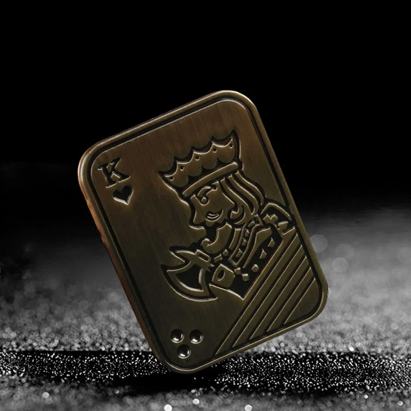 Title 5, Card de poker em liga de zircônio para alívio d...
