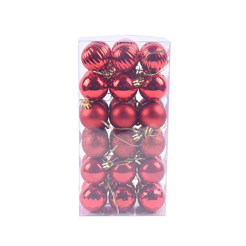 Title 3, Conjunto Completo de 36 Bolas de Natal Colorida...