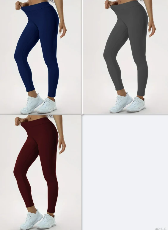Calças de yoga femininas cintura alta levanta bumbum alta elasticidade calças de fitness justas para treino e exercícios — foto 9