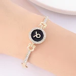 Nova pulseira coreana com 12 constelações, simples e fashion, estilo coreano, acessório perfeito para presentear alguém especial. — foto 17