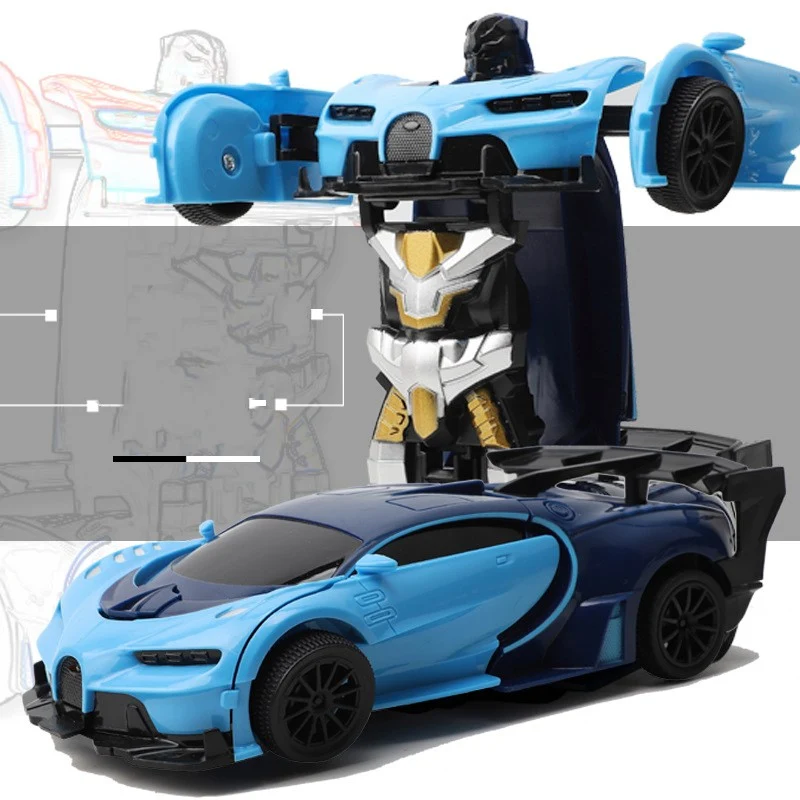 Title 4, Remote Control Deformation Car Charging Electri...