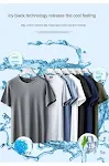Men's Short-Sleeved Solid Color Summer Thin Quick-Drying Stretch Modal Cotton Ice-Feeling Top for ultimate comfort. — photo 7