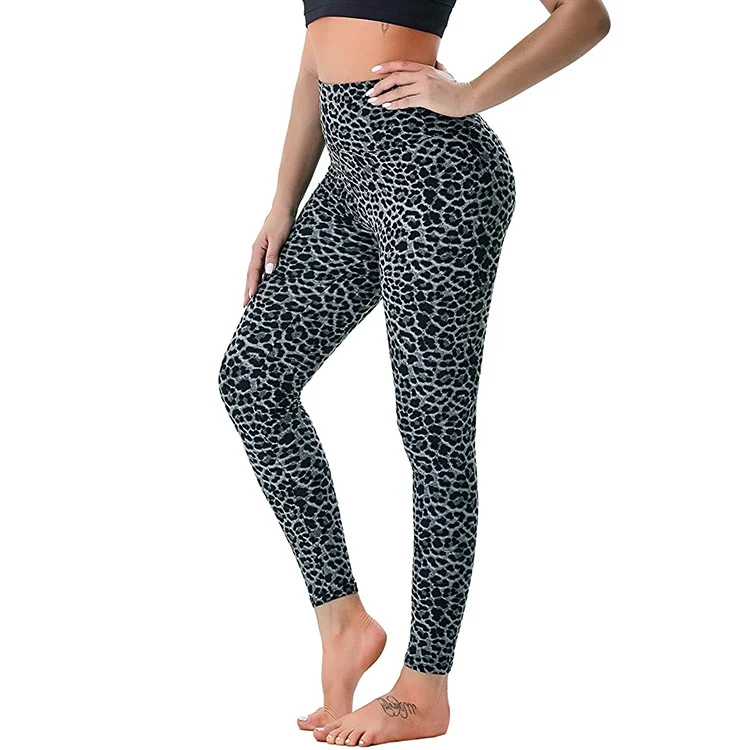 High Waist Leggings voor dames, yoga en slanke taille. Comfortabele en flatterende leggings voor yoga, sport en dagelijks gebruik. — foto 13