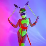 Fantasia Wuyiba Bar Ds para shows e danças incríveis. Design único, confortável e chamativo. Perfeita para performances memoráveis e eventos. — foto 7