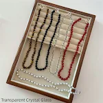 Colar de clavícula com contas de cristal para mulheres — foto 5