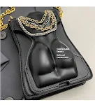 Bolsa Pequena de Ombro Personalizada Estilo Western, Design Quadrado, Ideal para Levar seus Essenciais com Charme e Sofisticação — foto 4