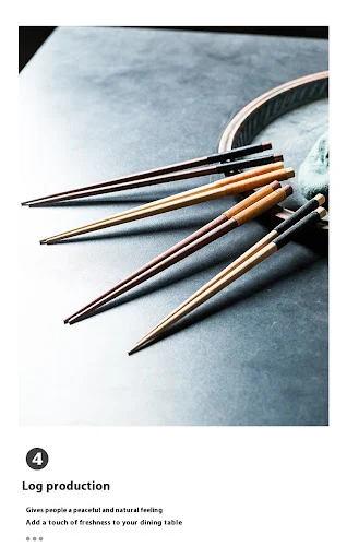 Title 9, Creative Upscale Rosewood Chopsticks for Househ...