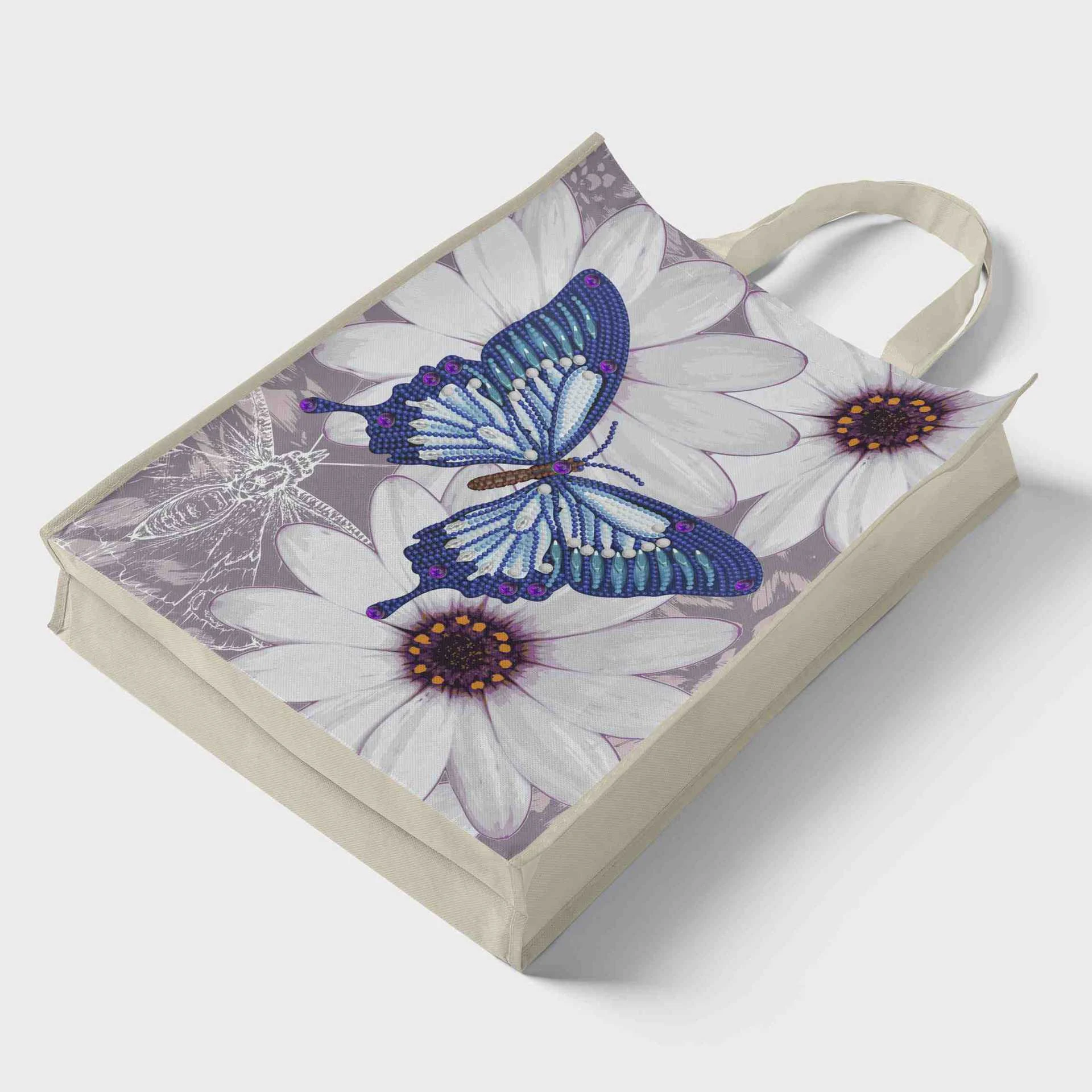Title 2, Pengdao DIY Diamond Painting boodschappentas, d...