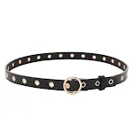 Black gold buckle