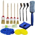 14-Piece Tire Brush Car Sponge Brush Set for Complete Car Detailing. Effectively clean, scrub and detail your tires. Ach — photo 2