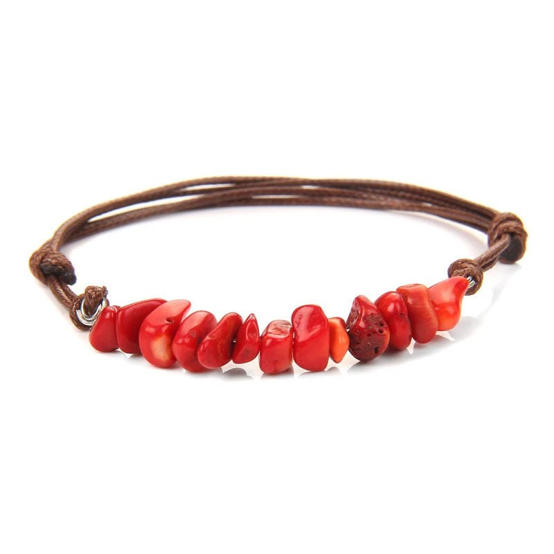 Bracelet Tressé en Corde de Cuir pour Femme Élégant et Durable Accessoire Polyvalent Idéal au Quotidien ou en Cadeau. — photo 1