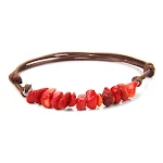 Bracelet Tressé en Corde de Cuir pour Femme Élégant et Durable Accessoire Polyvalent Idéal au Quotidien ou en Cadeau. — photo 1