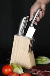 Stainless steel kitchen knife gift set. Sharp, durable and versatile knives for all your cutting, slicing, and dicing ne — photo 5