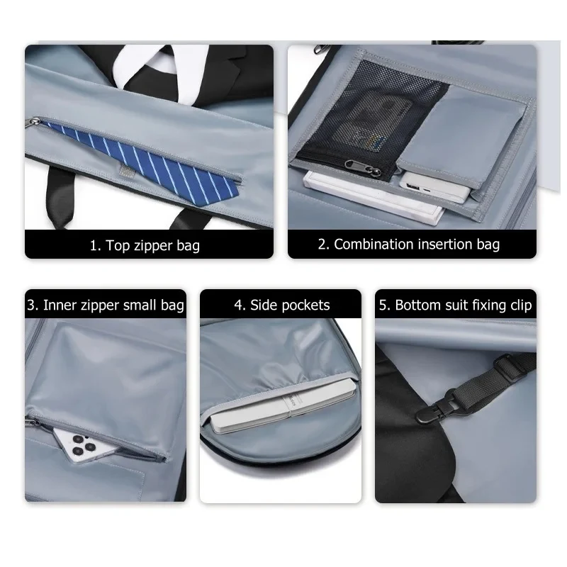 Title 10, High Quality Waterproof Suit Bag For Men, Large...