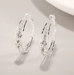 Brincos femininos de mosaico com furadeira a ar europeus e americanos, perfeitos para realçar seu estilo e adicionar elegância a qualquer look. — foto 4