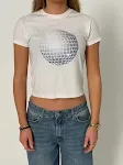 Women's Street Solid Color Printing Round Neck Fashion Casual Short Sleeve — photo 13