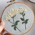 Embroidery Novice Primary Ribbon Embroidery Simple Three-dimensional. Create stunning art with this easy-to-use kit, ide — photo 12