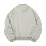Pleated Sleeve Baggy Coat Men's Baseball Uniforms Trendy Brand Pilot Jacket Autumn and Winter season wear. — photo 6