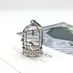 Acessórios retrô para cintura com lâmpadas em forma de gaiola de pássaro. Instalação fácil, estilo vintage, perfeito para decoração e iluminação charmosa. — foto 4