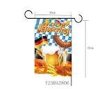 Germany Munich Beer Festival Double-sided Garden Banner. Celebrate Oktoberfest with this festive garden banner, perfect — photo 3