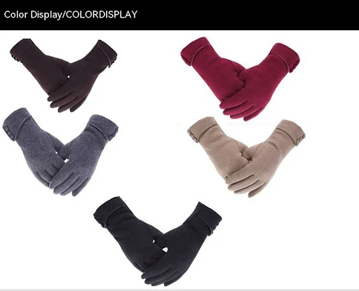 Title 3, Winter Riding Thermal Fleece Gloves Households