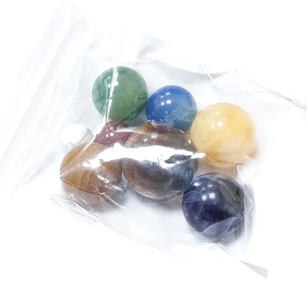 Sistema Solar de Piedra Natural Ocho Planetas Bola de Jade Adorno Educativo para la Cognición Aprender el Universo — foto 3