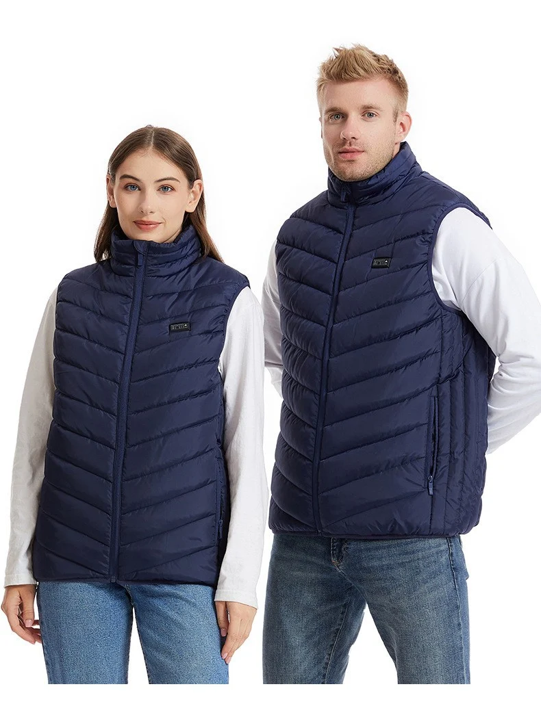 Title 4, Gilet Intelligente Autocaldante USB Temperatura...