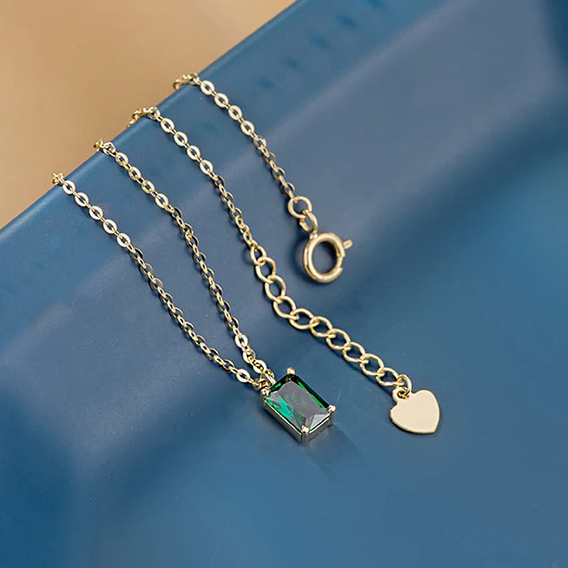 Title 1, Pulseira de esmeralda de prata S925 para mulher...