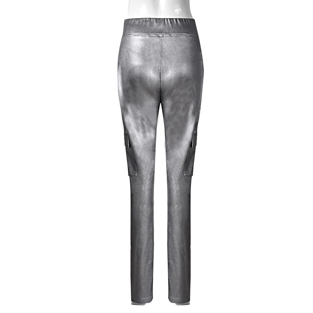 Title 10, Slim fit džepni pantalone sa rajsferšlusom od P...