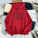 Fleece-verdicktes englisches Alphabet-Sweatshirt für Herren und Damen — foto 4