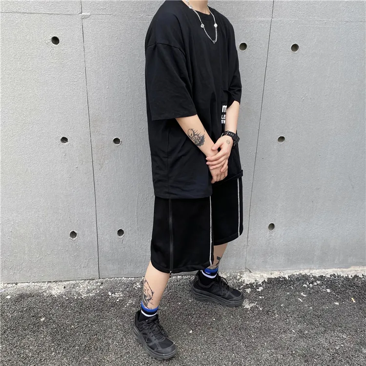Harajuku high street straight wide-leg pants for women, offering comfort and style for a trendy urban look, perfect for — photo 2