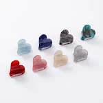 Grampos de cabelo Mini Love com miçangas de coração Dream Girl japonesas, presilhas estrela e flash powder. Acessório para franja. — foto 8