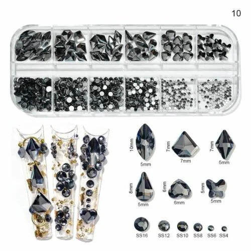 Title 11, Profiled Flat Bottom Nail Enhancement Glass Drill