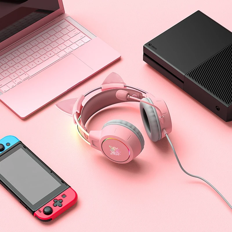 Title 4, Gaming Headset with Fashionable Light Design Wi...