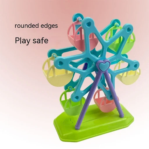 Title 2, Parrot Snack Box Multifunctional Ferris Wheel. ...