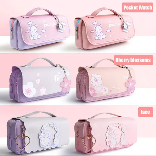 Title 3, Decompression Pencil Bag for Primary School Gir...