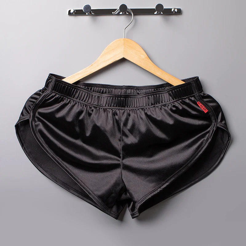 Heren plus size sport zijde pyjamabroek Zacht, ademend en comfortabel voor slapen, sporten of ontspannen — foto 7