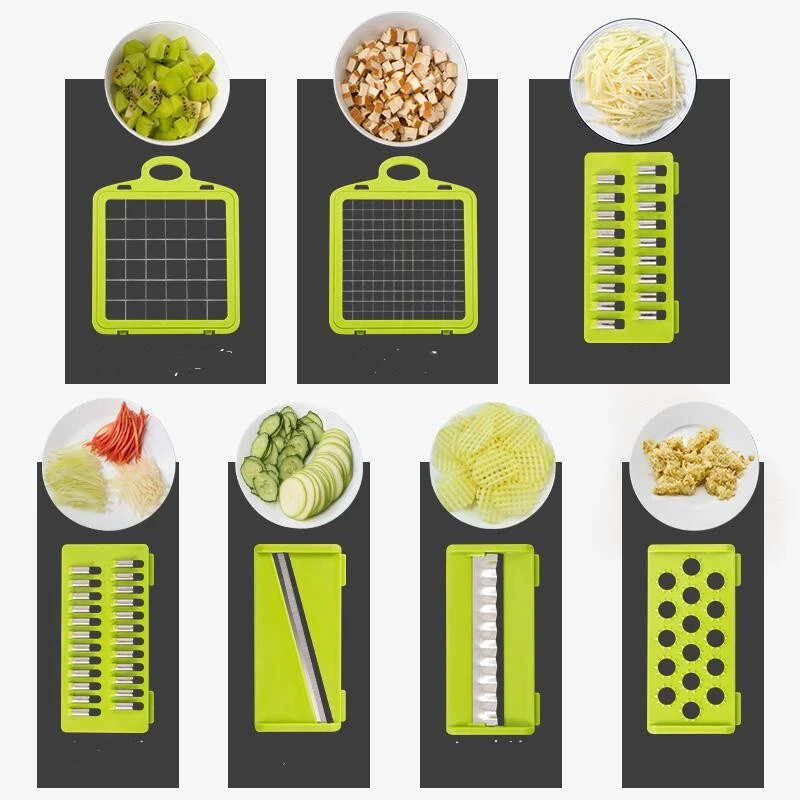 Title 7, Multifunctional Vegetable Cutter Home Kitchen S...