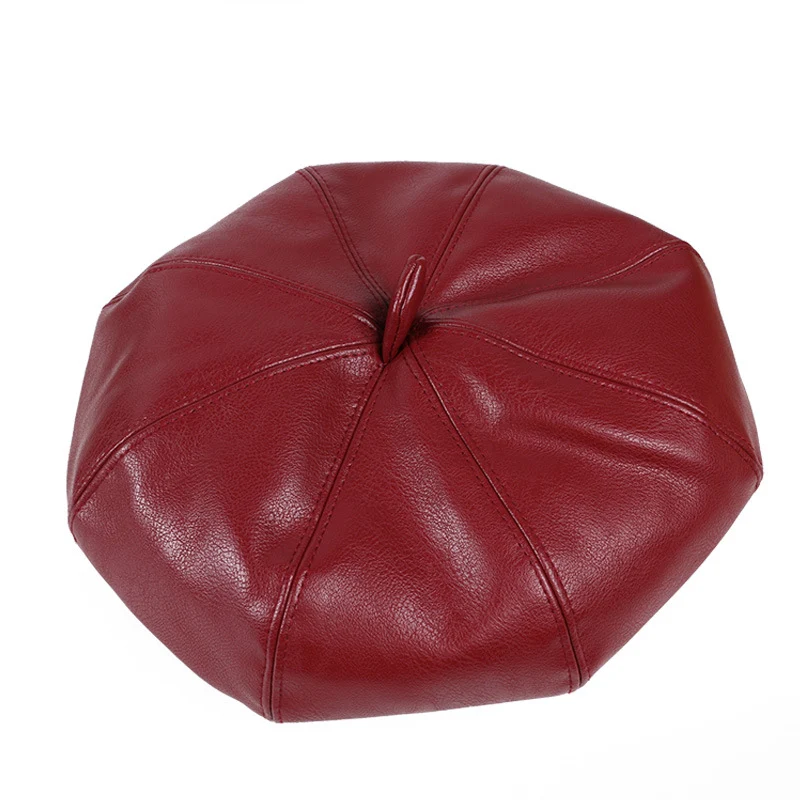 Title 2, Leather Beret Day Soft Sister Fashion Matching ...