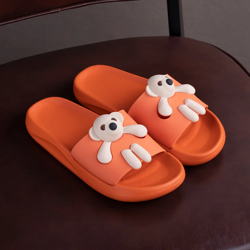 Cartoon Bear Sandals And Slippers Girl Heart Student Couple Sandals Male, Comfortable and Stylish Footwear for Everyday — photo 4