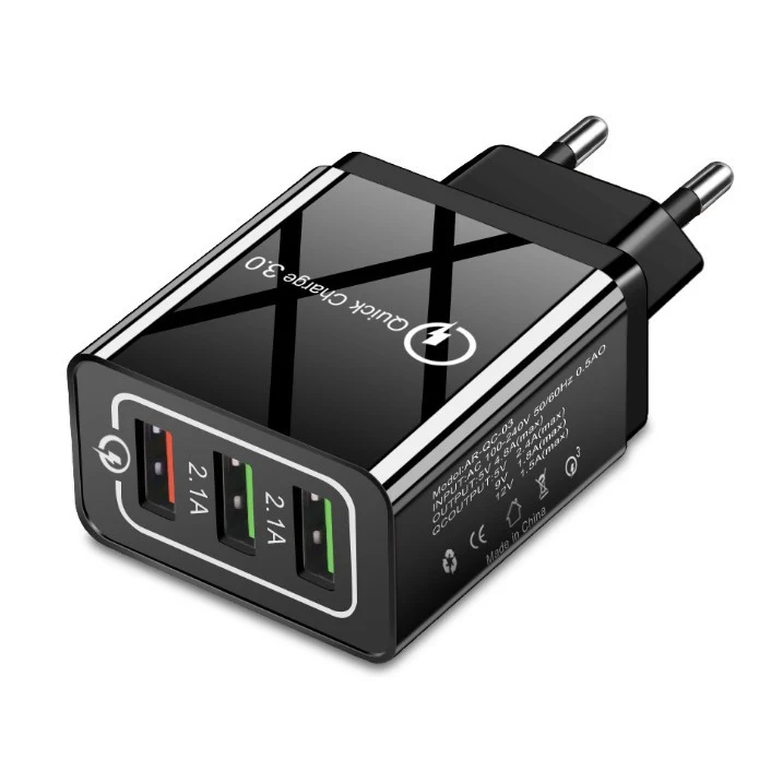Title 5, Carregador rápido multipuerto 3USB Carregue vár...