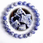 Pulseira Unissex Vintage com Contas Redondas Naturais de 8mm Polidas à Mão. Estilo atemporal e elegante para todos — foto 37