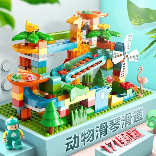 Title 3, Fei Le Compatible with Lego Knock on Piano Ball...