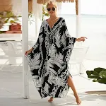 Seaside Vacation Sun Protection Long Dress Bikini Blouse Swimsuit Outwear Women — photo 21
