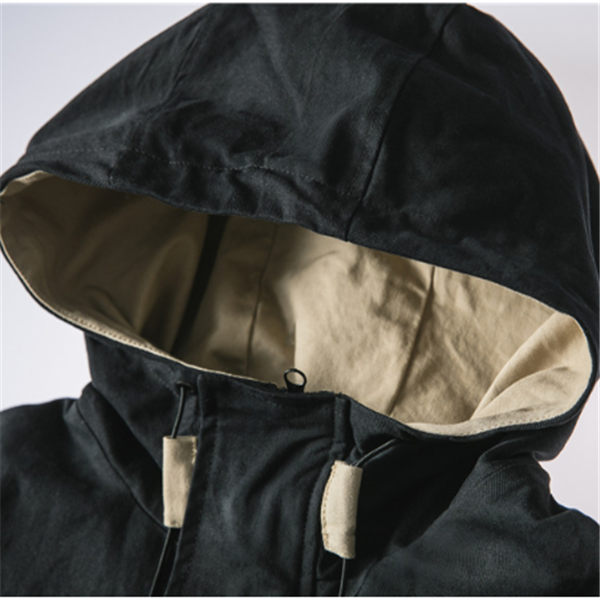 Custom text embroidered coat for a unique and personalized style. Design your own outerwear statement. — photo 6